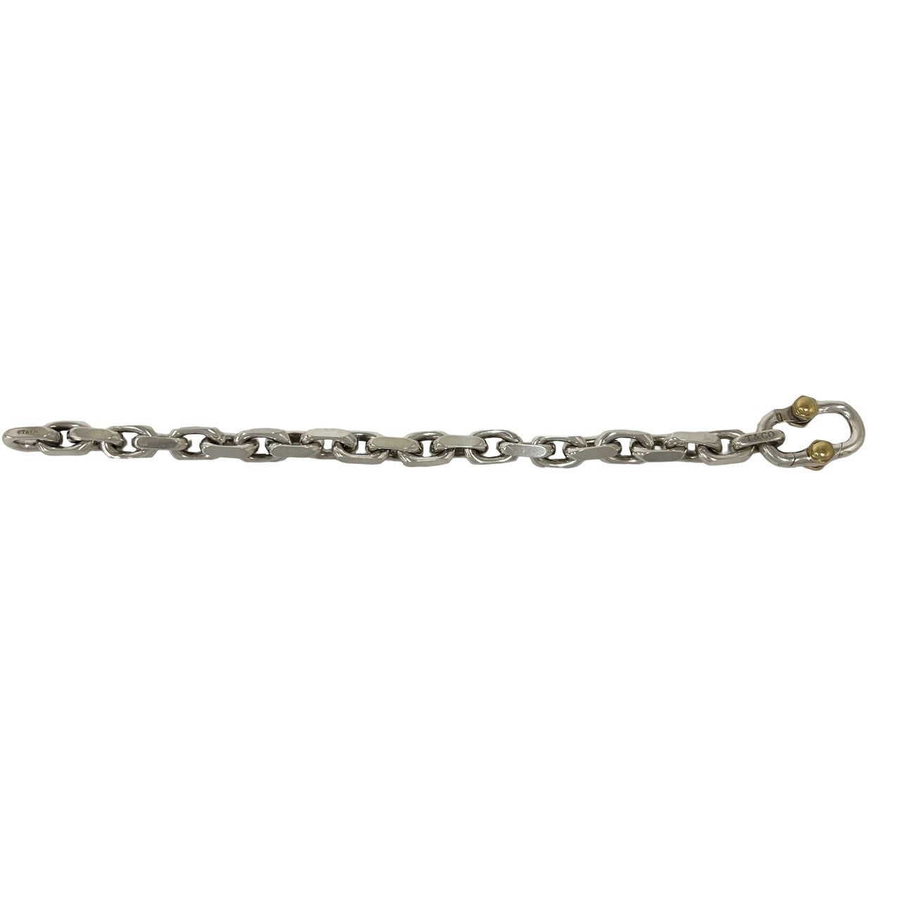 TIFFANY&Co. ティファニー メイカーズ ブレスレット 925 K18 750YG 5