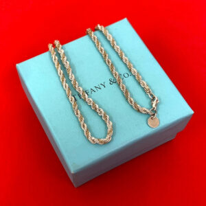 TIFFANY&Co. ティファニー ツイスト ロープ チェーン ネックレス
