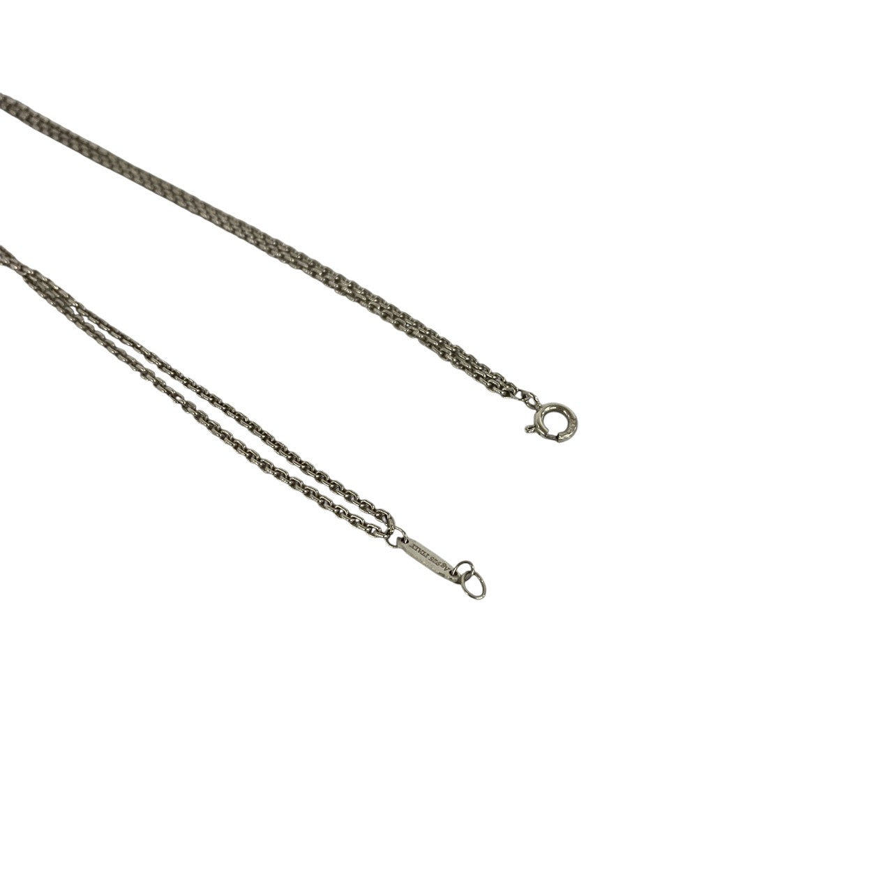 TIFFANY&Co. ティファニー ハードウェア ダブルリンク ネックレス 4