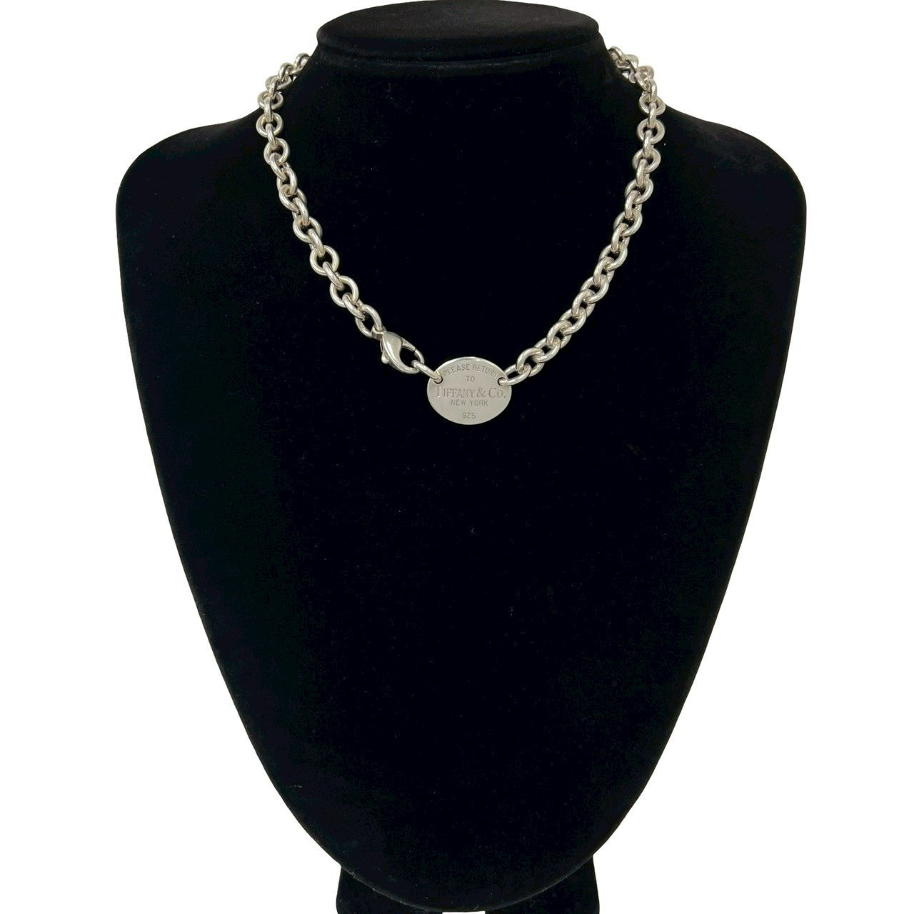 TIFFANY&Co. ティファニー (Vintage) リターントゥ オーバル ネックレス 2