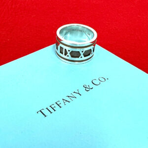 TIFFANY&Co. ティファニー (Vintage) アトラス ワイド リング 指輪 12号
