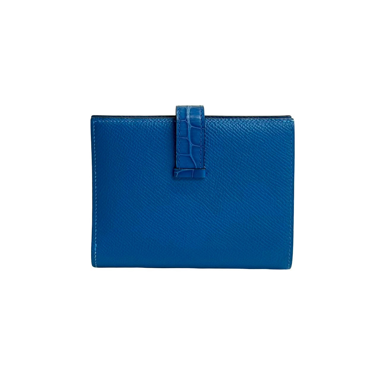 HERMES エルメス ベアン コンパクト 二つ折り財布 アリゲーター ヴォーエプソン 2