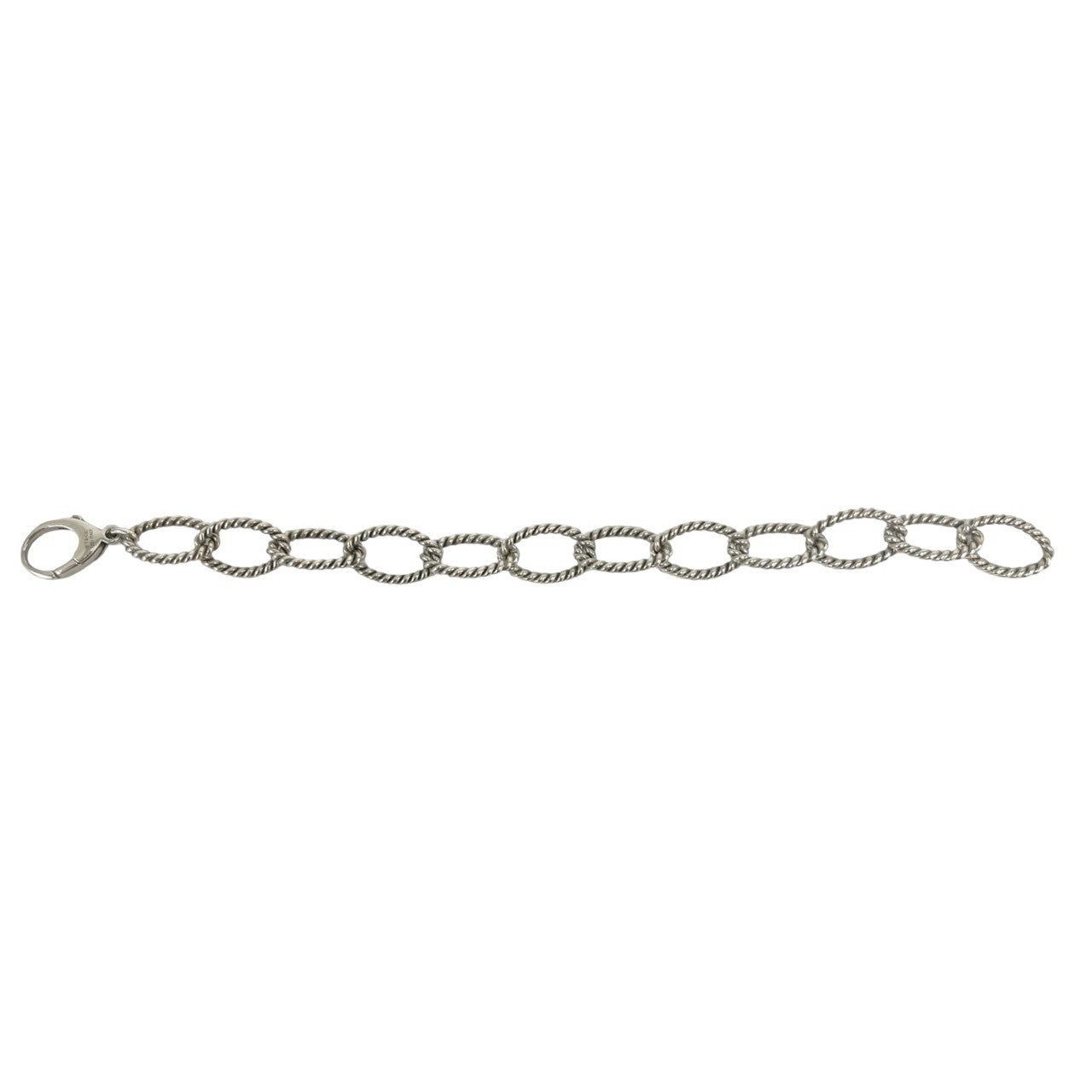 TIFFANY&Co. ティファニー (Vintage) オーバルリンク ツイスト ブレスレット 5