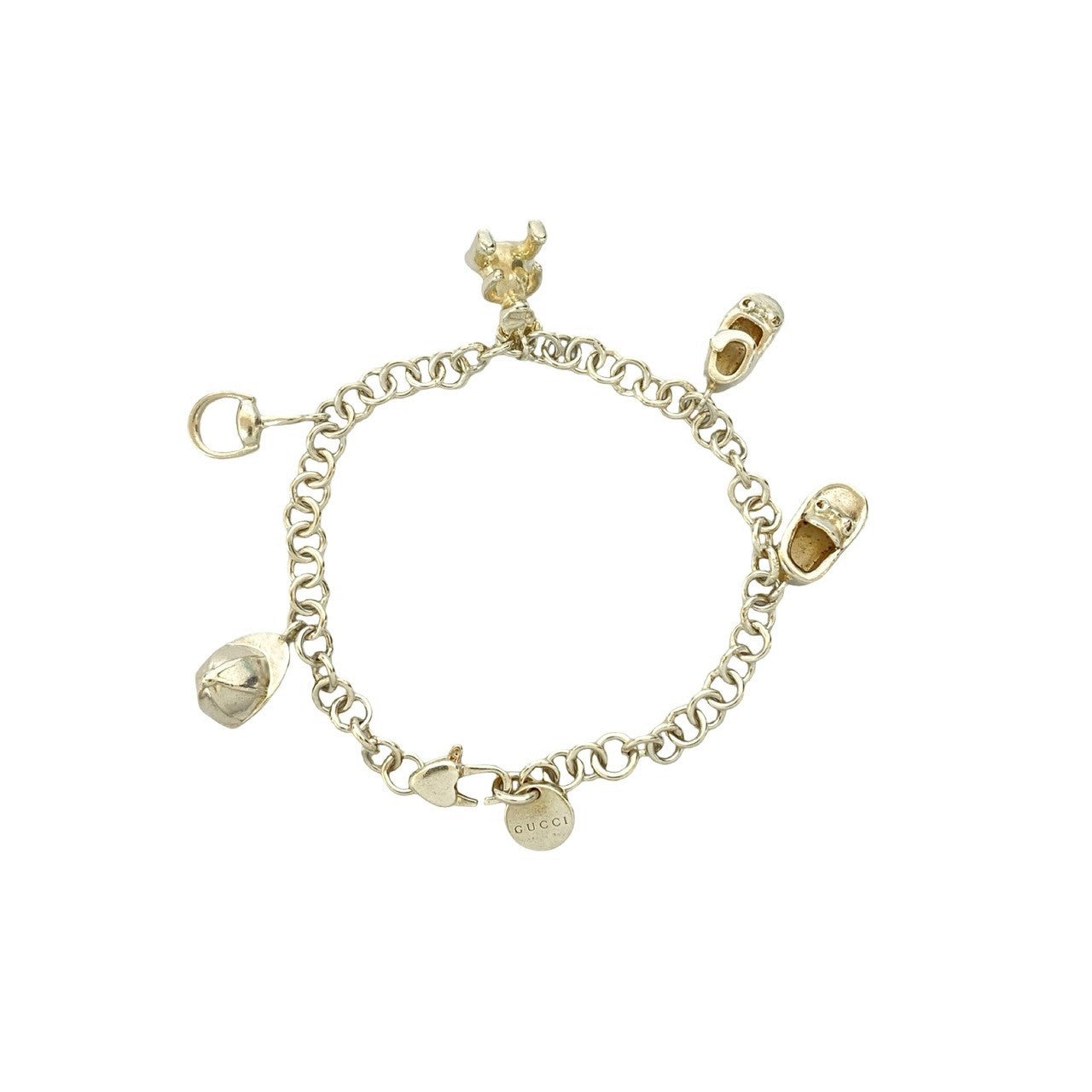 GUCCI グッチ 5 チャーム ブレスレット 4