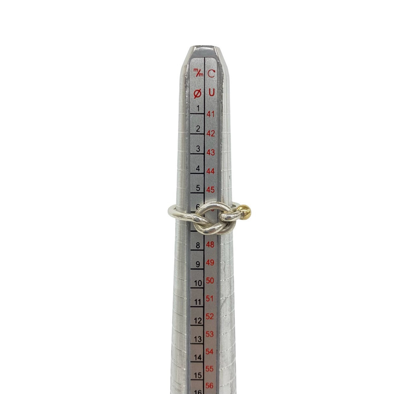 TIFFANY&Co. ティファニー (Vintage) ラブノット リング 指輪 6号 925 K18 750YG 7