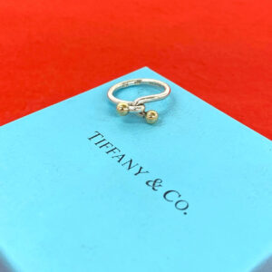 TIFFANY&Co. ティファニー (Vintage) フック&アイ リング 指輪 925 K18 750YG