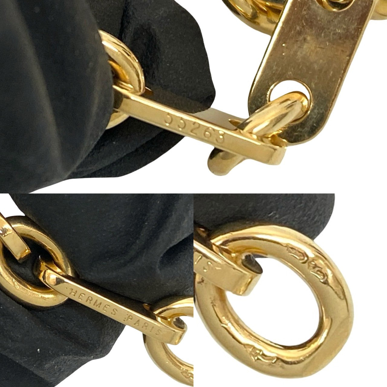 HERMES Vintage K18 750YG ブレスレット 2