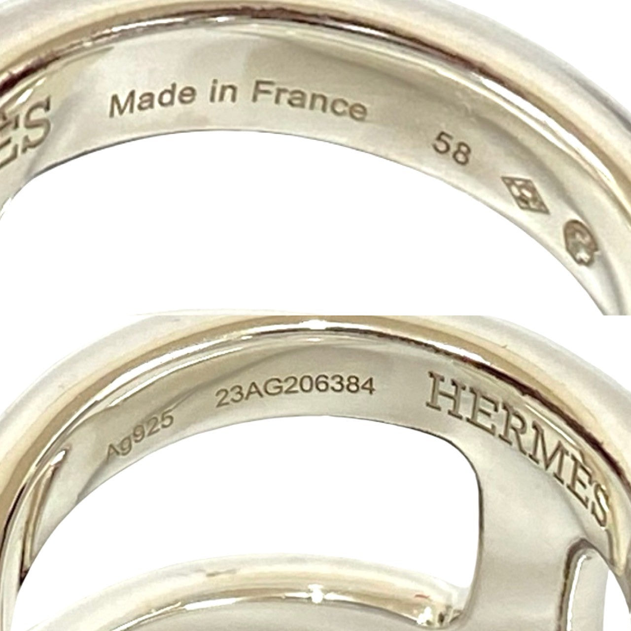 HERMES エルメス オスモズ リング 指輪 2