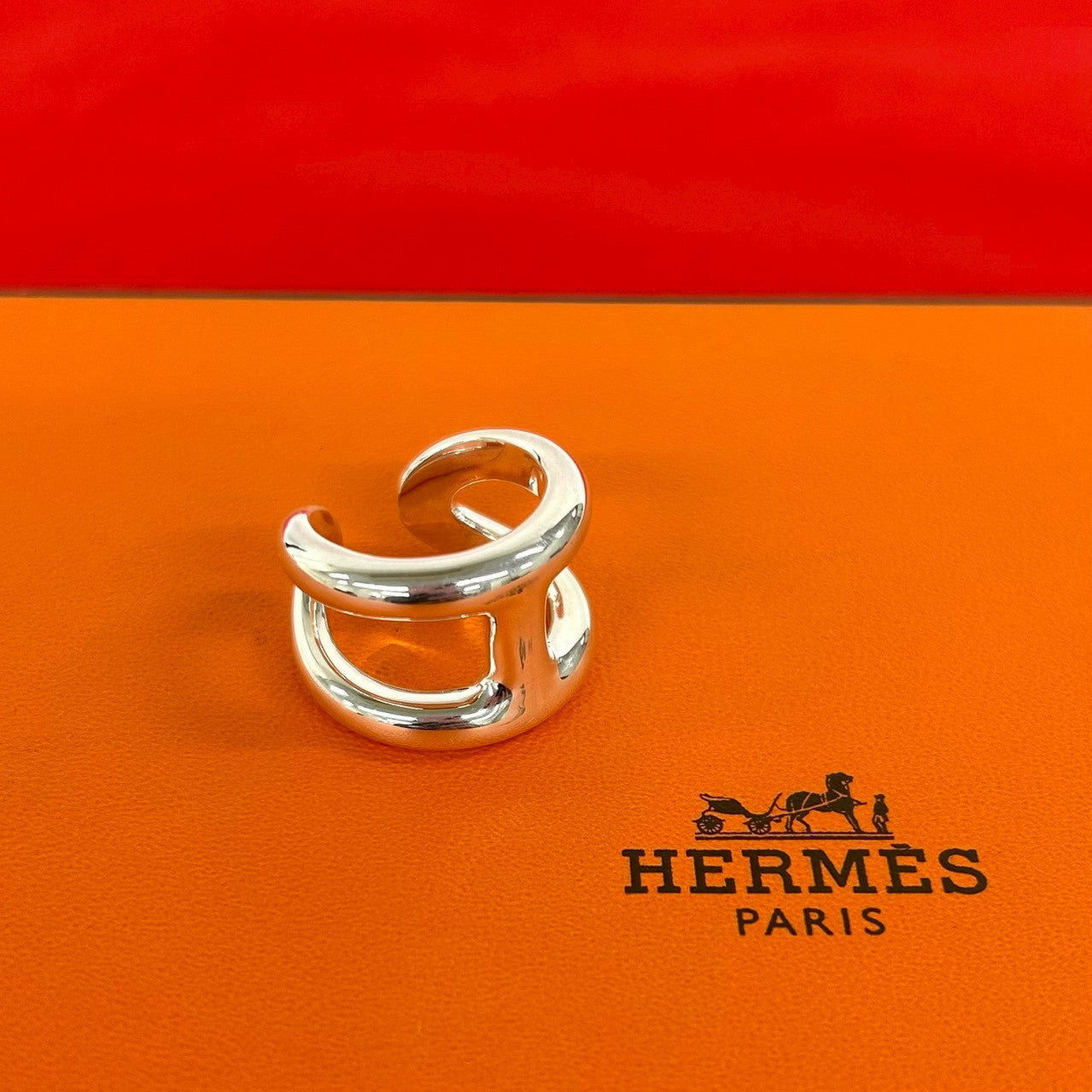 HERMES エルメス オスモズ GM リング 指輪