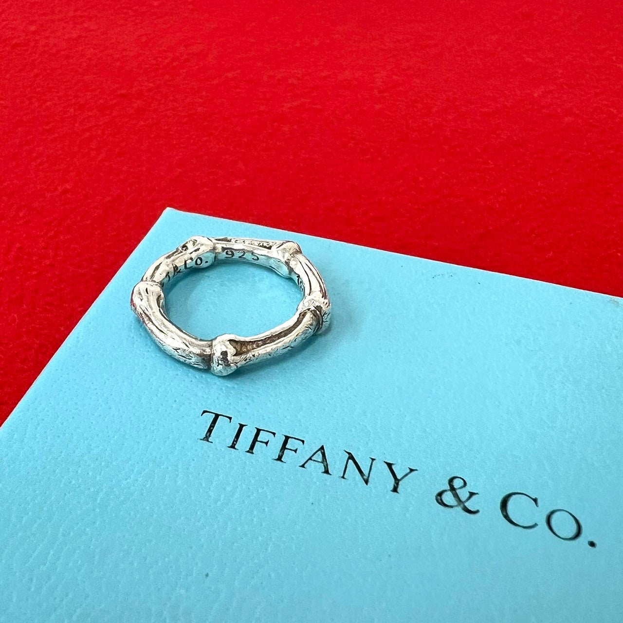 TIFFANY&Co. ティファニー (Vintage) バンブー リング 指輪 9号