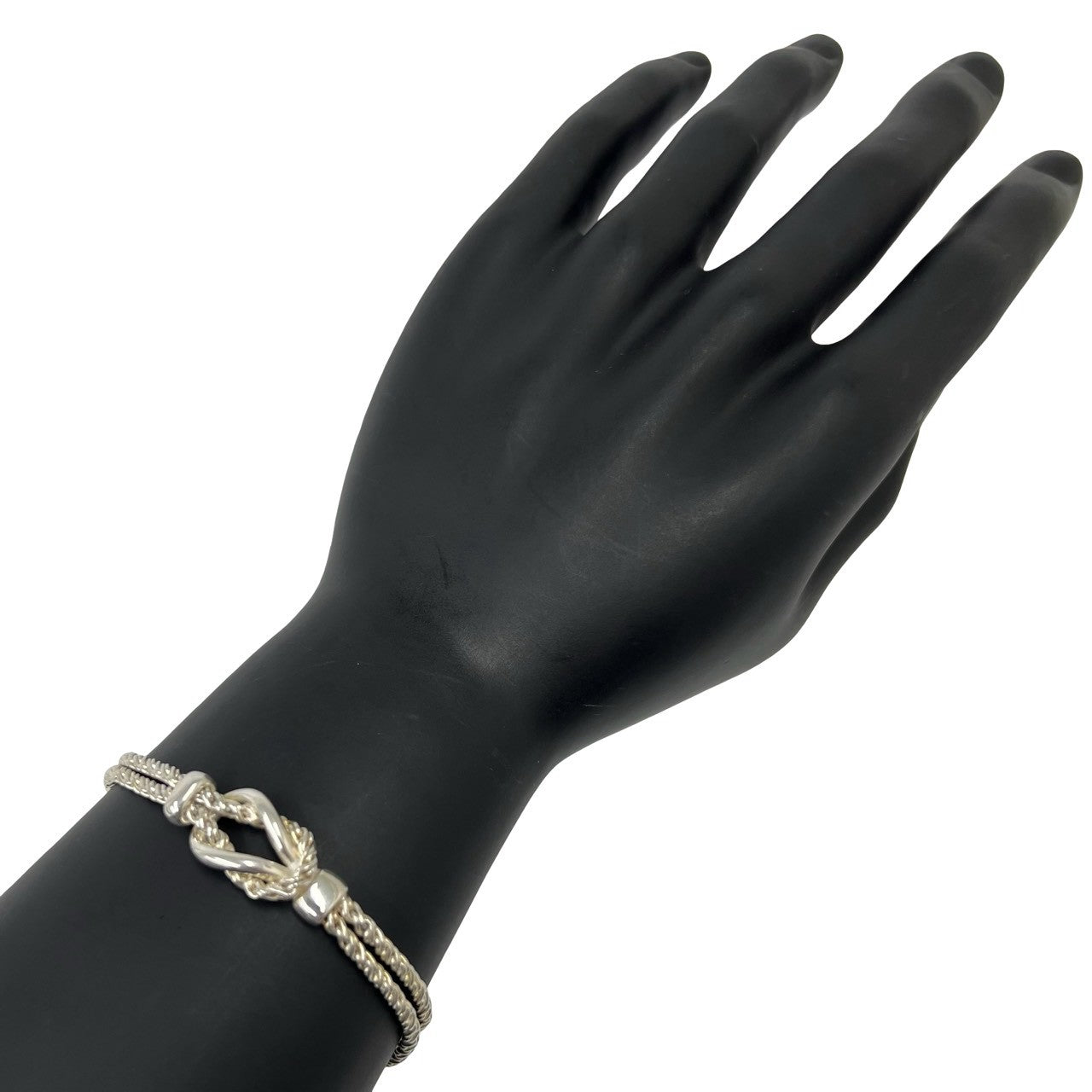 TIFFANY&Co. ティファニー (Vintage) ダブルロープ センターノット ブレスレット 2