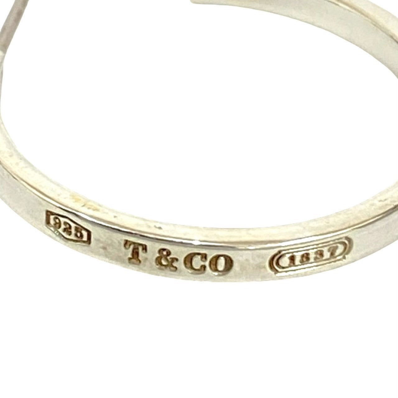 TIFFANY&Co. ティファニー 1837 ナロー フープ ピアス 2