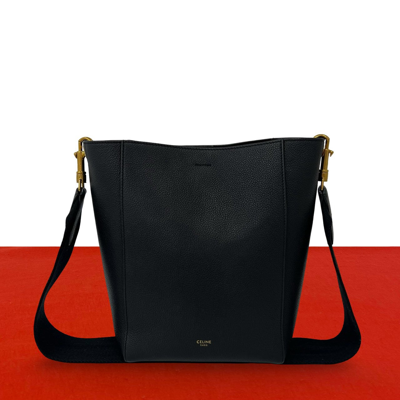 CELINE セリーヌ サングルバケット スモール ショルダーバッグ