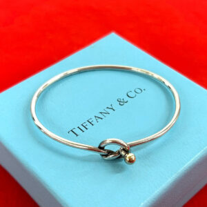 TIFFANY&Co. ティファニー (Vintage) ラブノット ブレスレット 925 K14 585YG