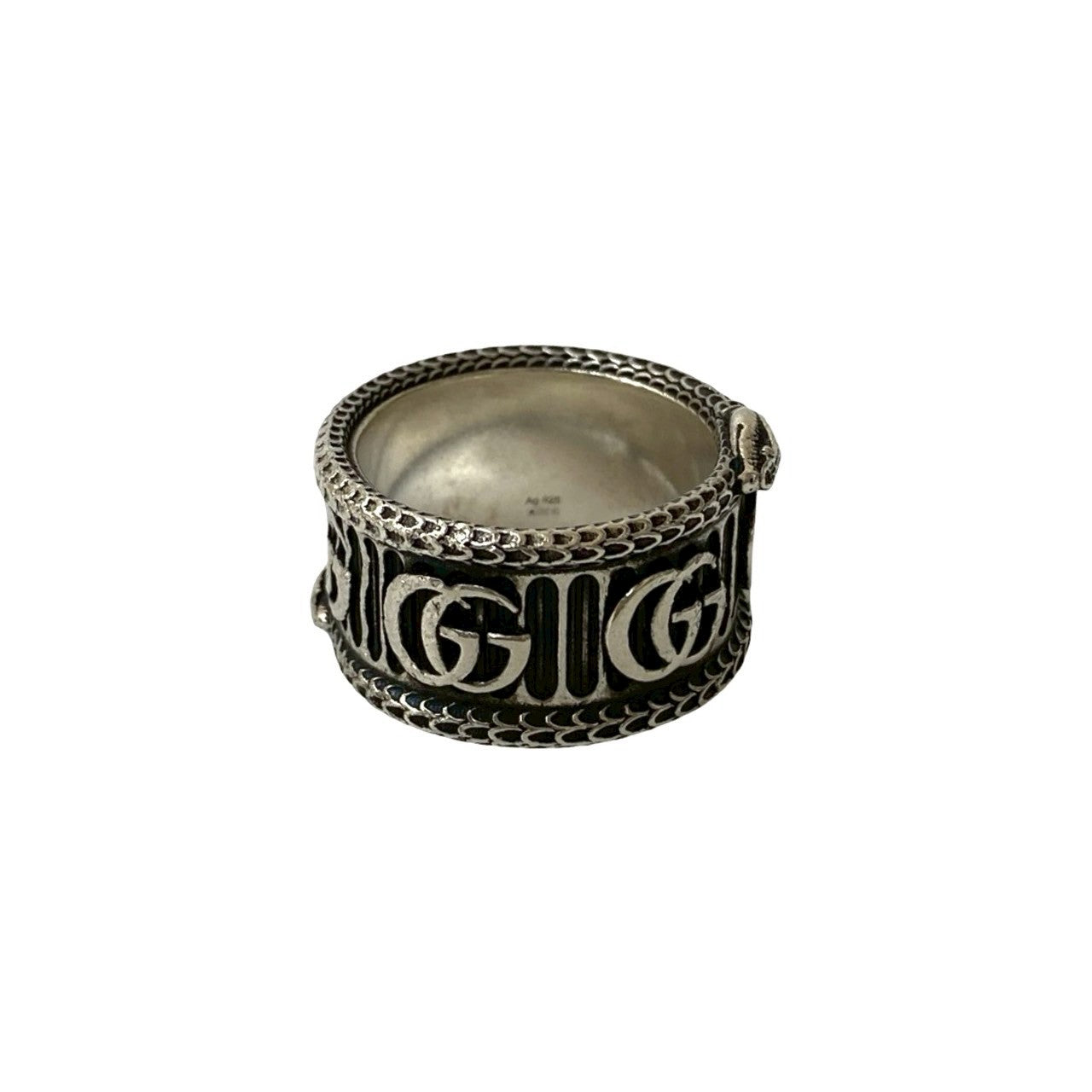 GUCCI ダブル G スネーク リング 4