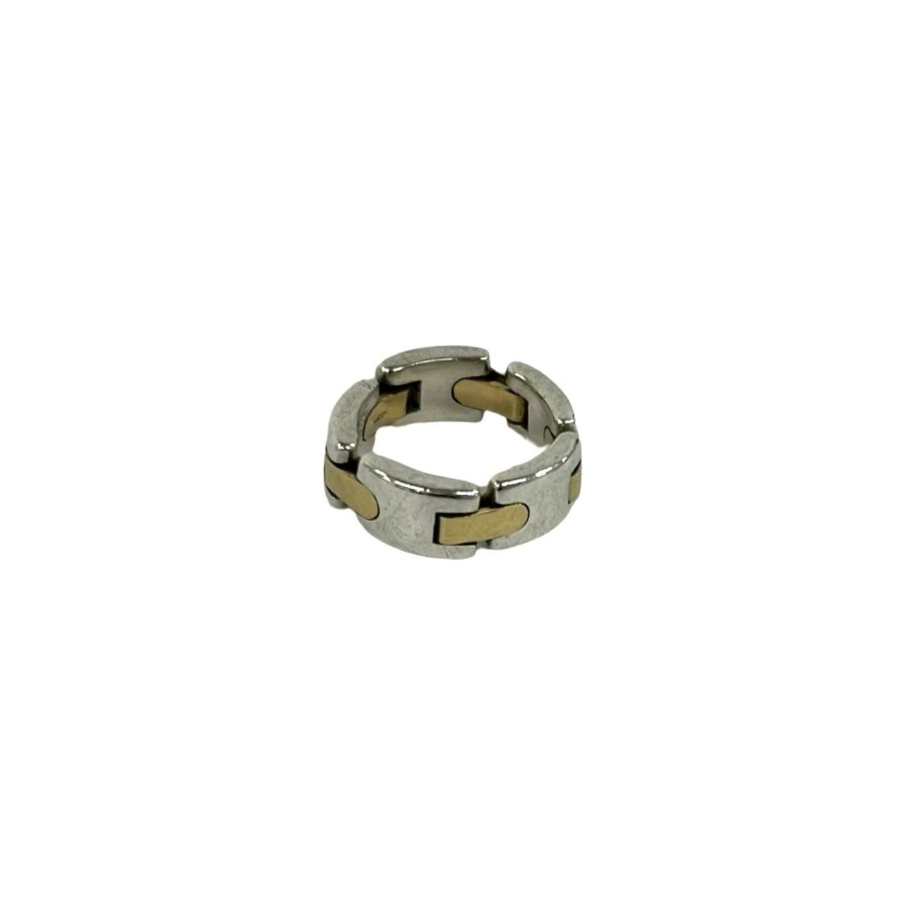 TIFFANY&Co. ティファニー (Vintage) Hリンク コンビ リング 指輪 925 K18 750 YG 5