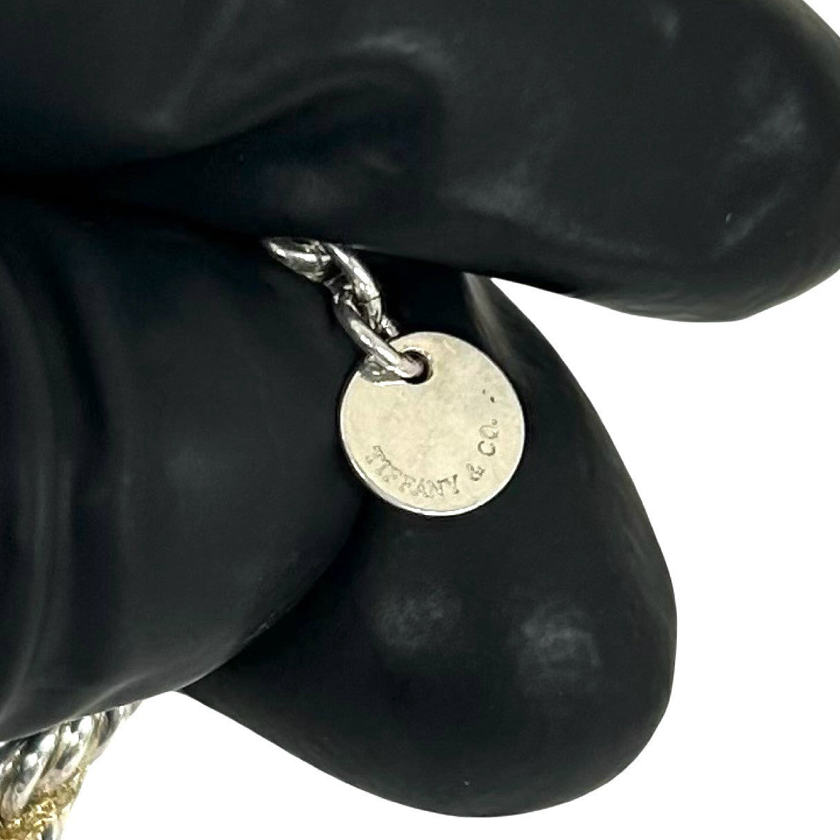 TIFFANY&Co. ティファニー (Vintage) ツイストロープ ブレスレット K18 750 YG 3