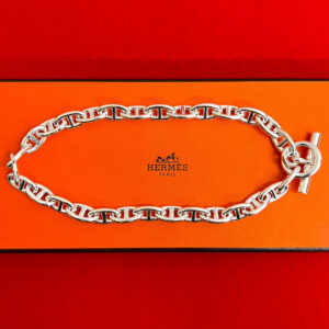 HERMES エルメス シェーヌダンクル GM ネックレス 29コマ
