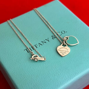 TIFFANY&Co. ティファニー リターントゥ ダブルハート ブルー ネックレス