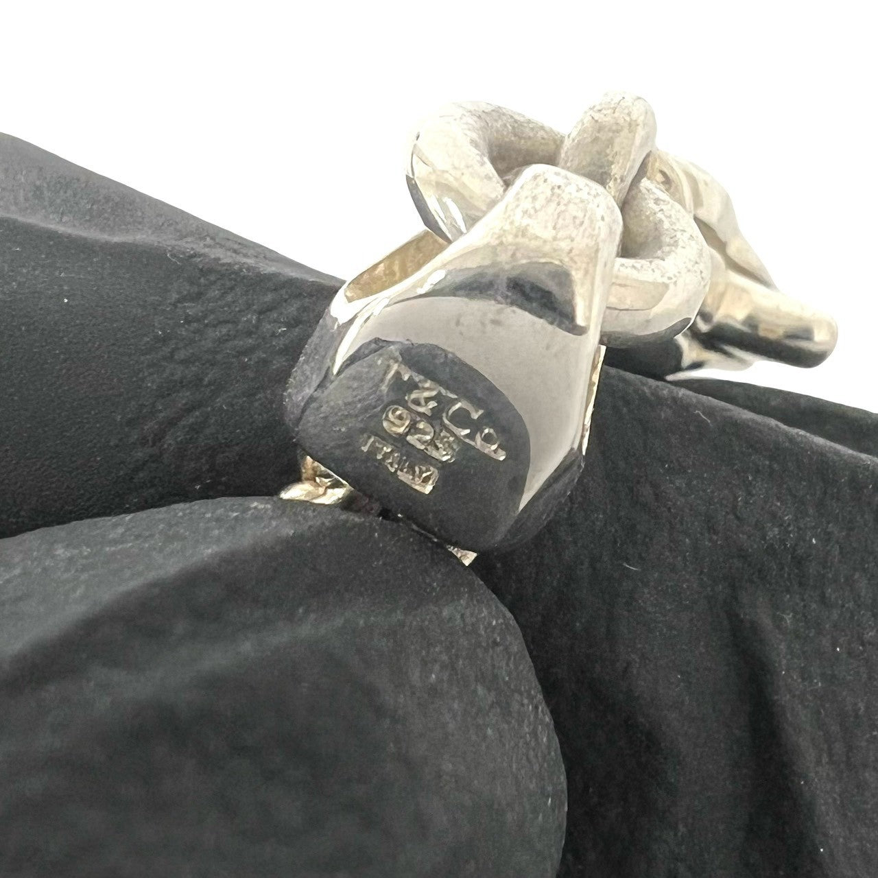 TIFFANY&Co. ティファニー (Vintage) ダブルロープ センターノット ブレスレット 3