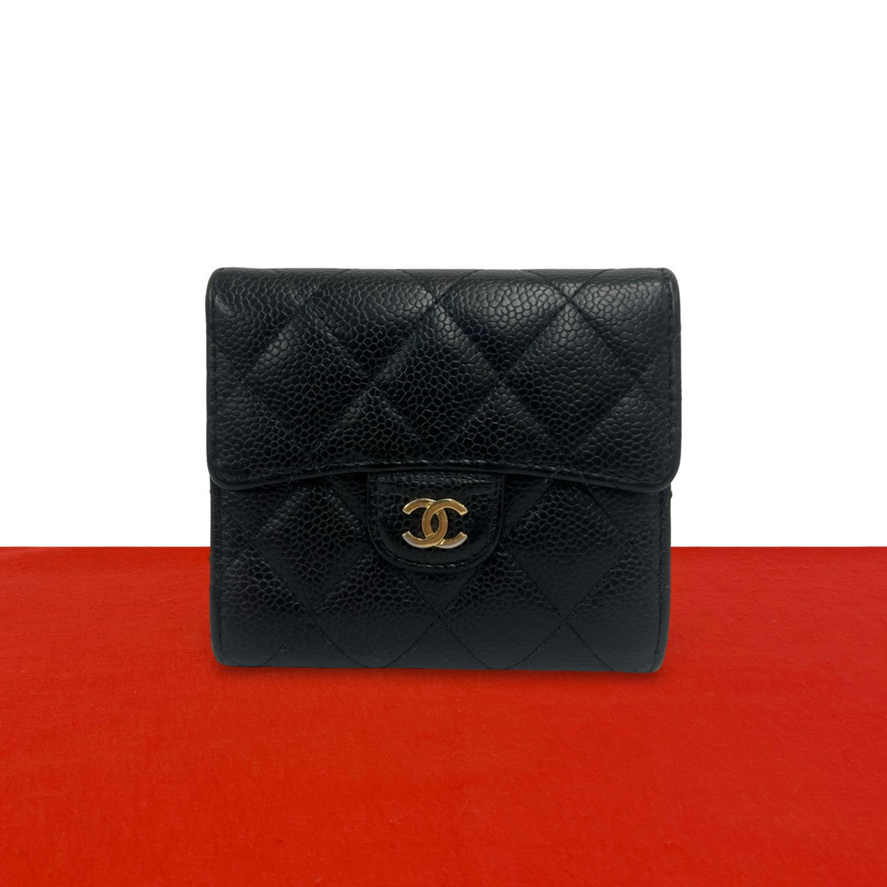 CHANEL シャネル 三つ折り財布