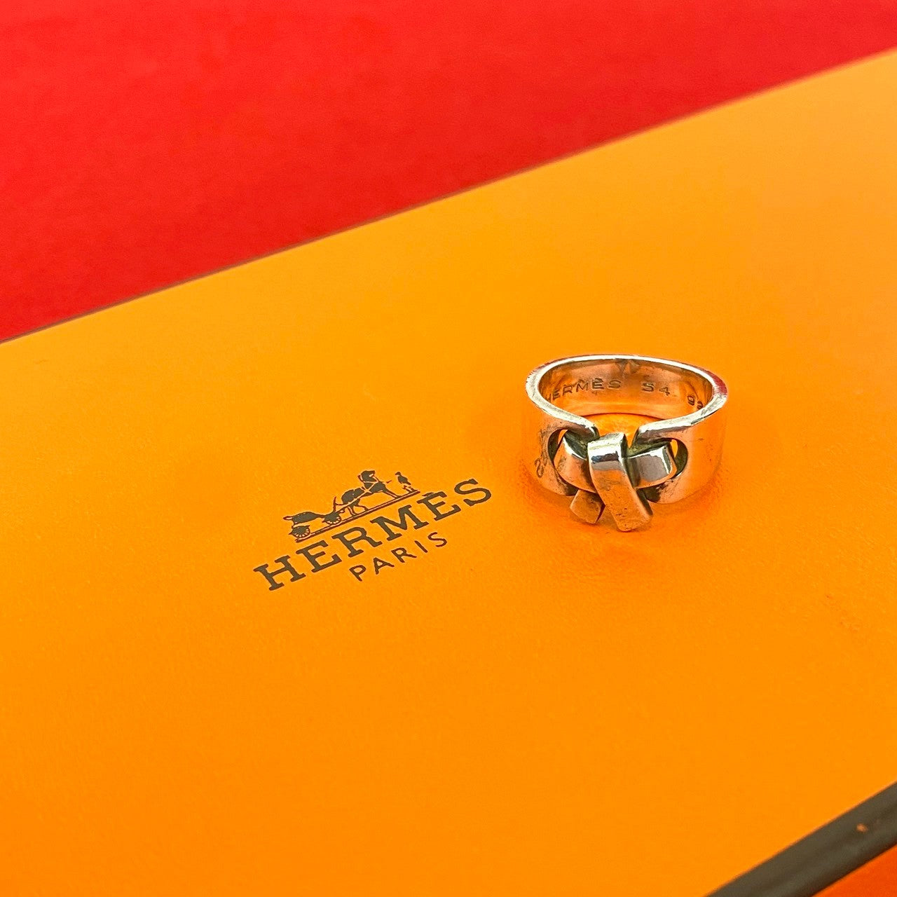 HERMES エルメス ラセット リング 指輪