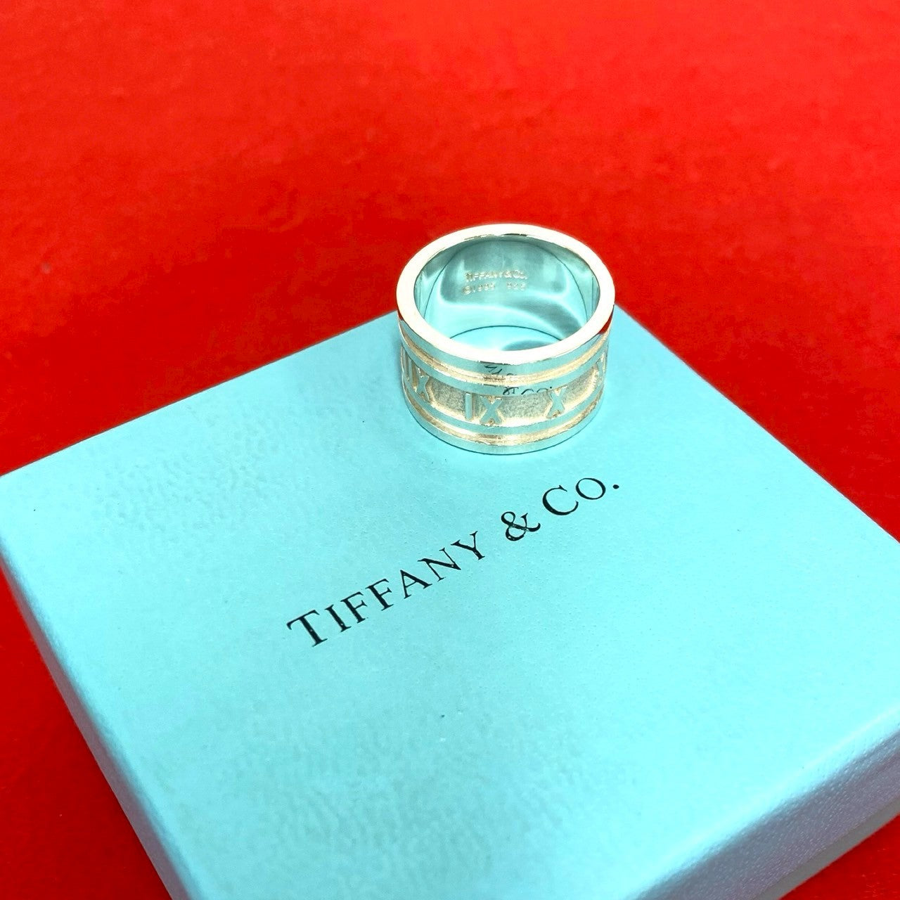 TIFFANY&Co. ティファニー アトラス ワイド リング 指輪 925