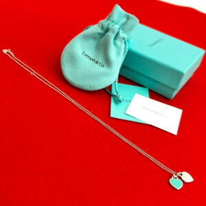TIFFANY&Co. ティファニー リターントゥ ミニ ダブルハートタグ ネックレス