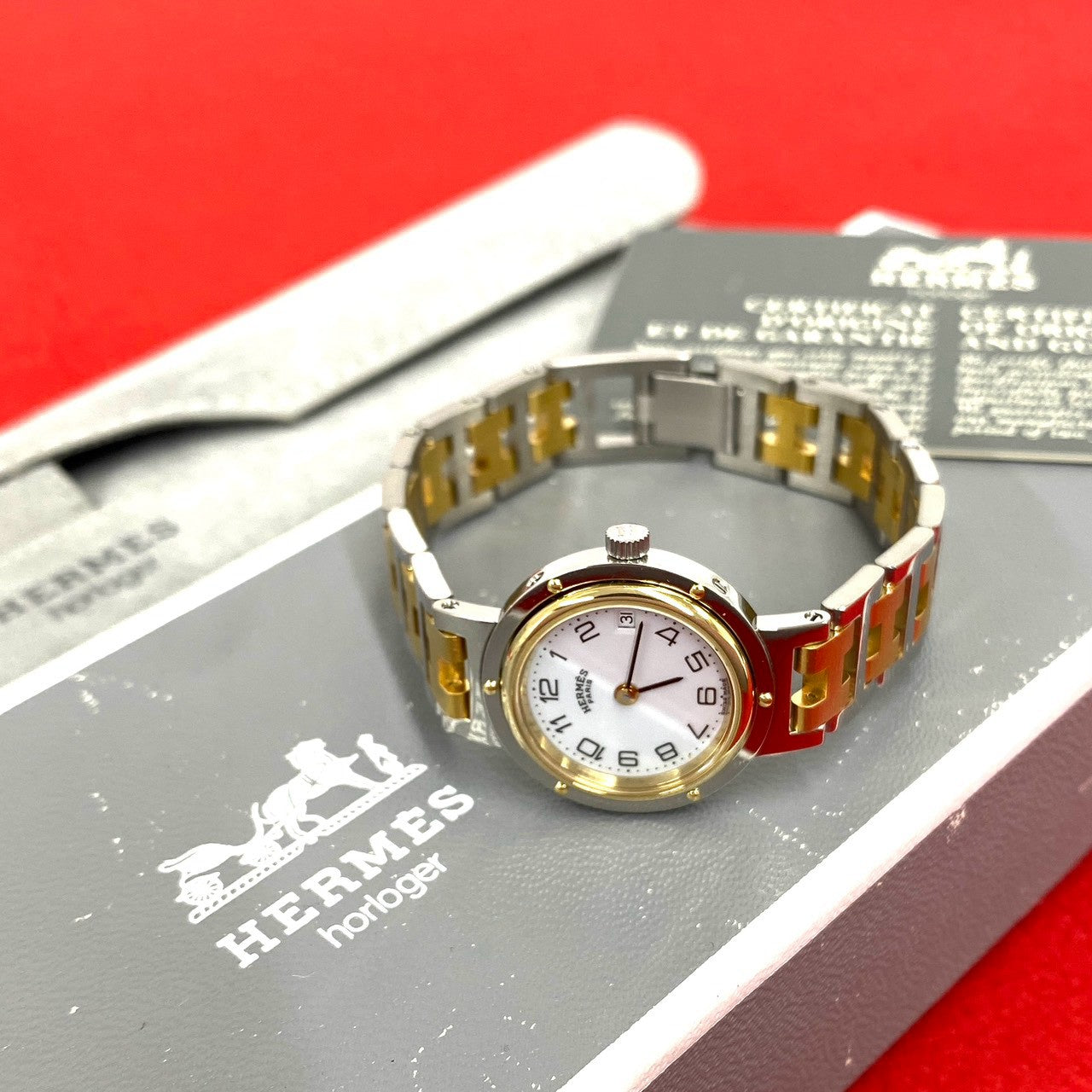 HERMES エルメス (Vintage) クリッパー 腕時計