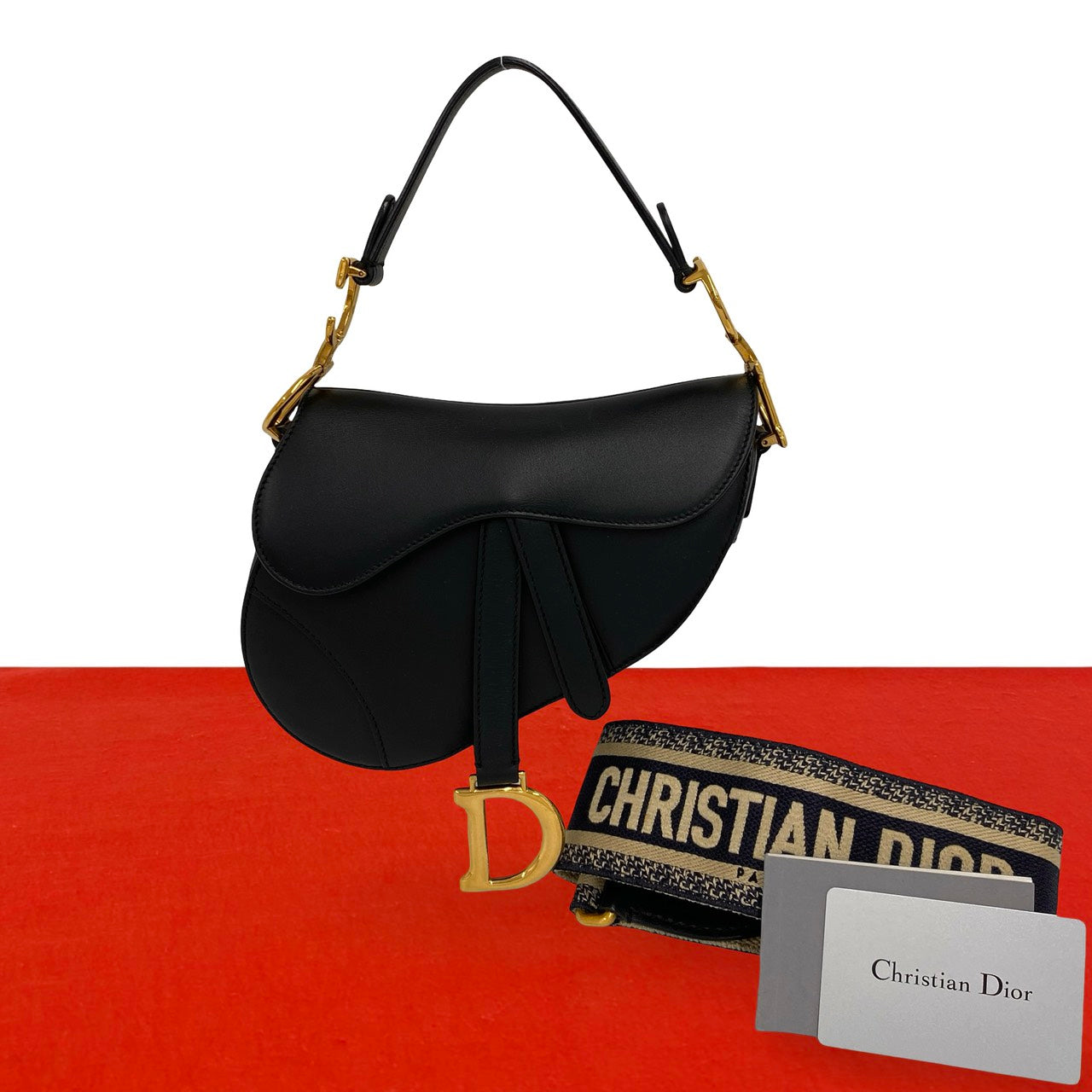 Christian Dior ディオール サドルバッグ ショルダーバッグ