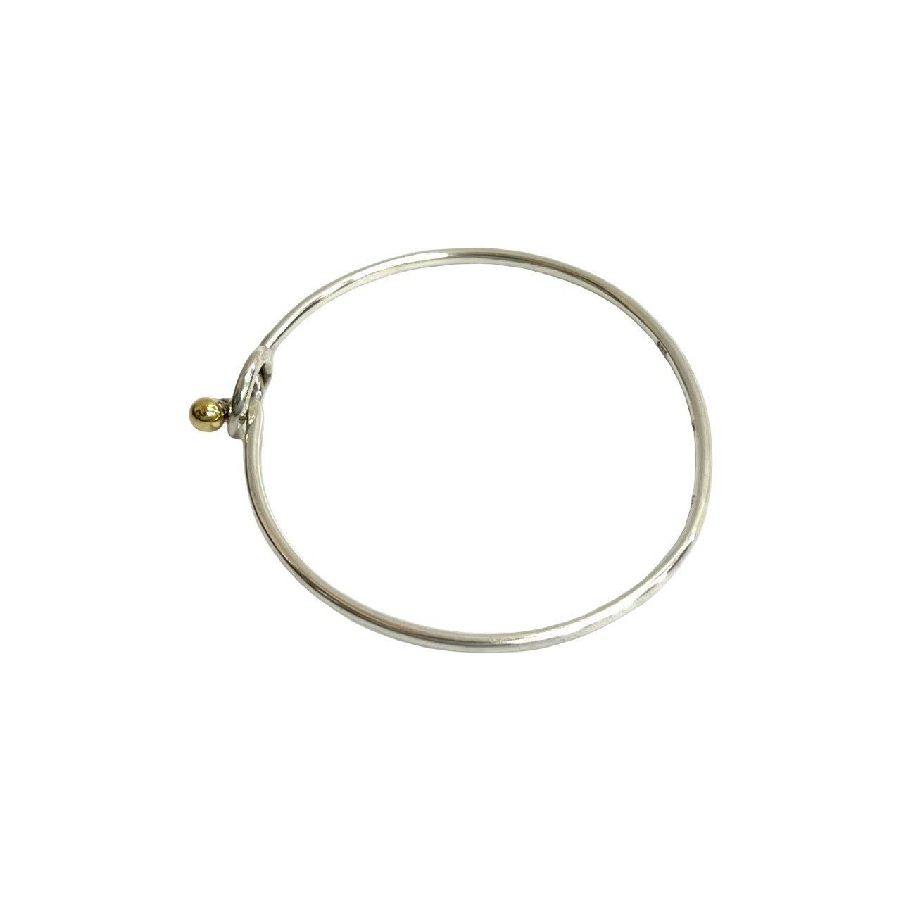 TIFFANY&Co. ティファニー フック&アイ ラブノット バングル 4