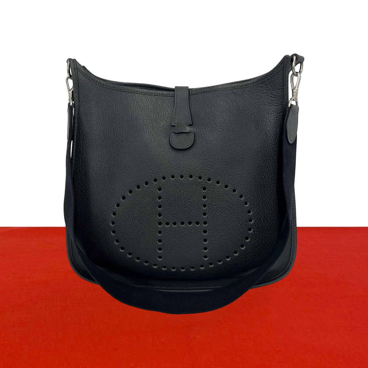 HERMES エルメス (Vintage) エブリン GM ショルダーバッグ フィヨルド