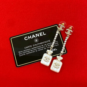 CHANEL シャネル パフューム ボトル スイング ピアス
