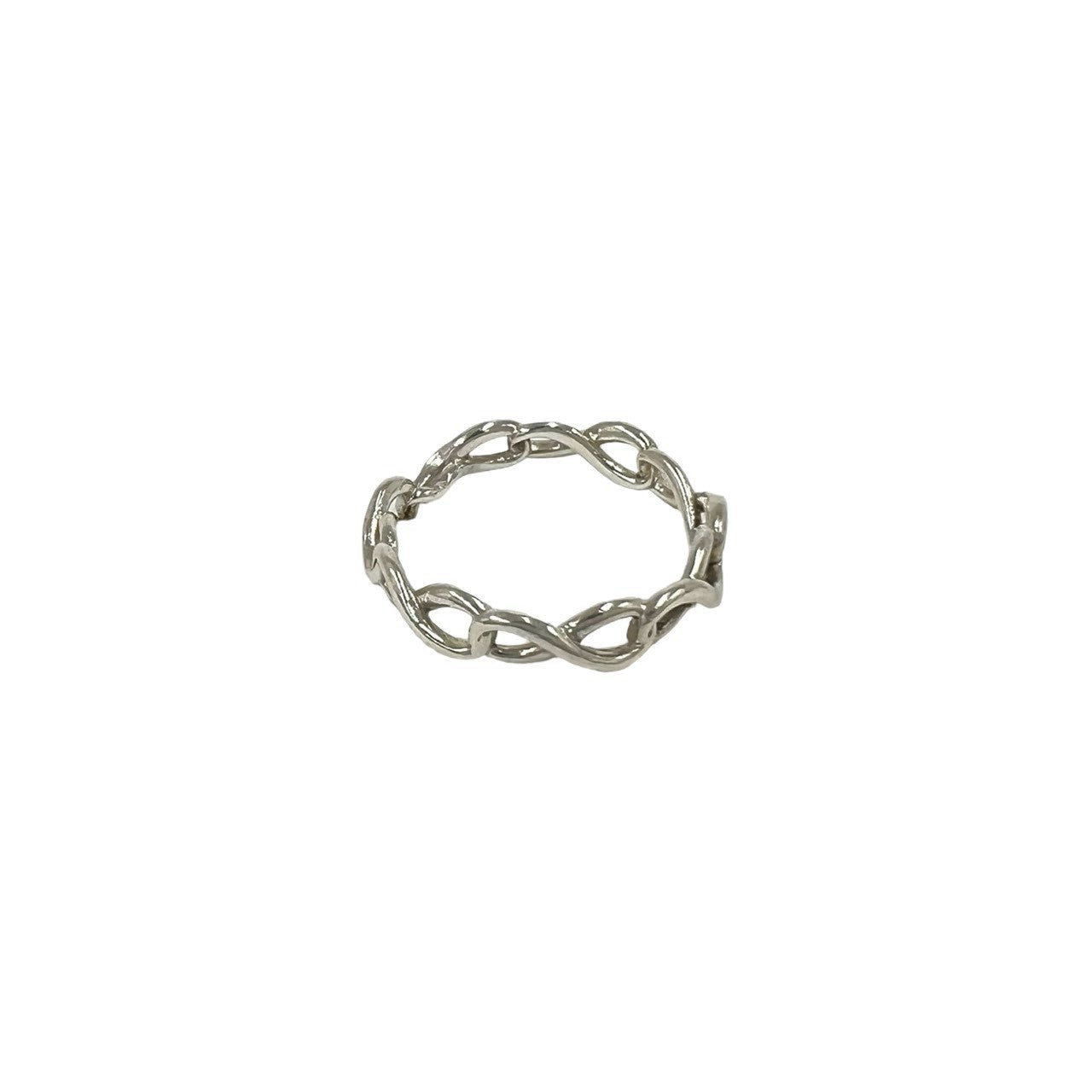 TIFFANY&Co. ティファニー (Vintage) インフィニティ ナローバンド リング 指輪 10号 6