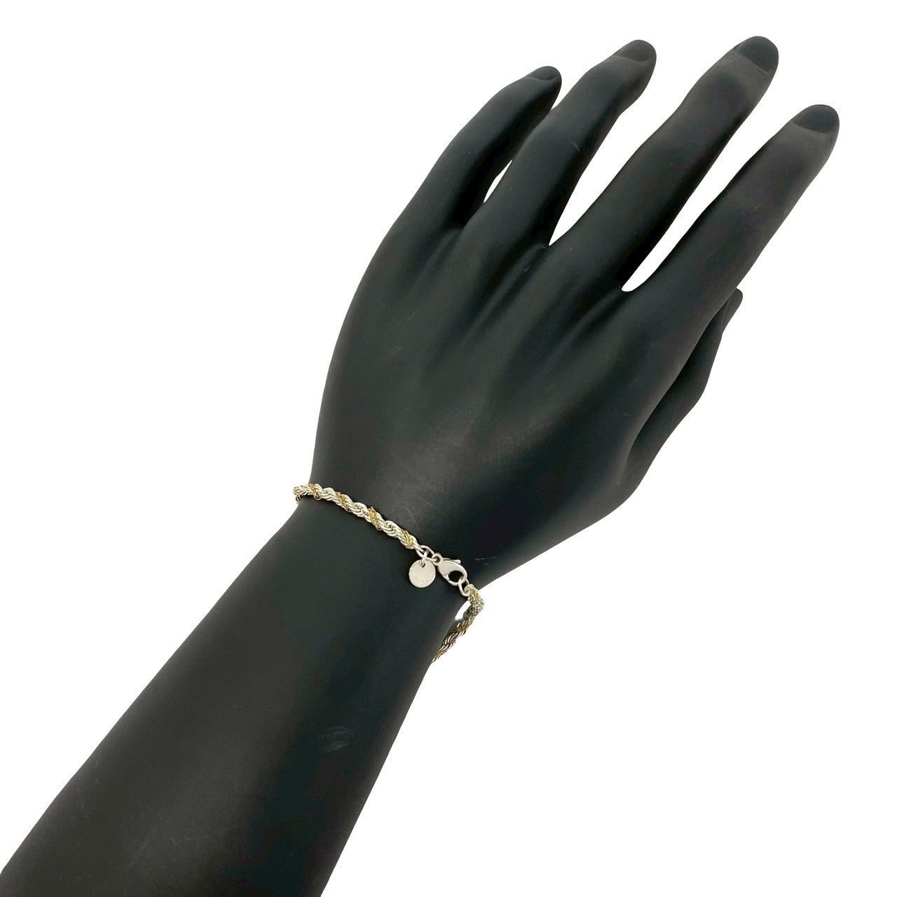 TIFFANY&Co. ティファニー ツイストロープ ブレスレット 925 K18 750 YG 2