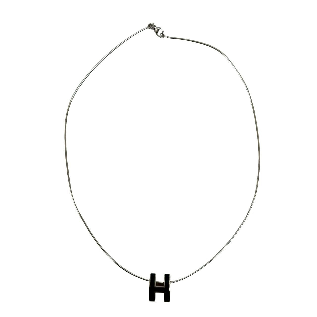 HERMES エルメス カージュドアッシュ Hキューブ ネックレス 4