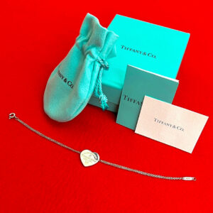TIFFANY&Co. ティファニー リターントゥ ハートタグ ダブルチェーン ブレスレット