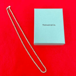 TIFFANY&Co. ティファニー (Vintage) ツイストロープ チェーン ネックレス 925 K18 750YG