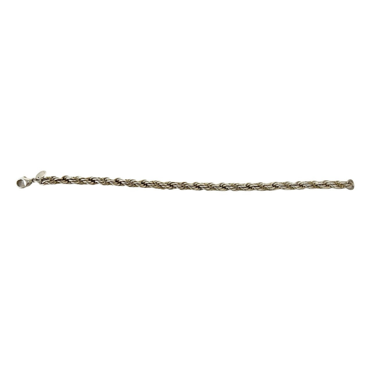 TIFFANY&Co. ティファニー (Vintage) ツイストロープ ブレスレット シルバー925 K18 750YG 5