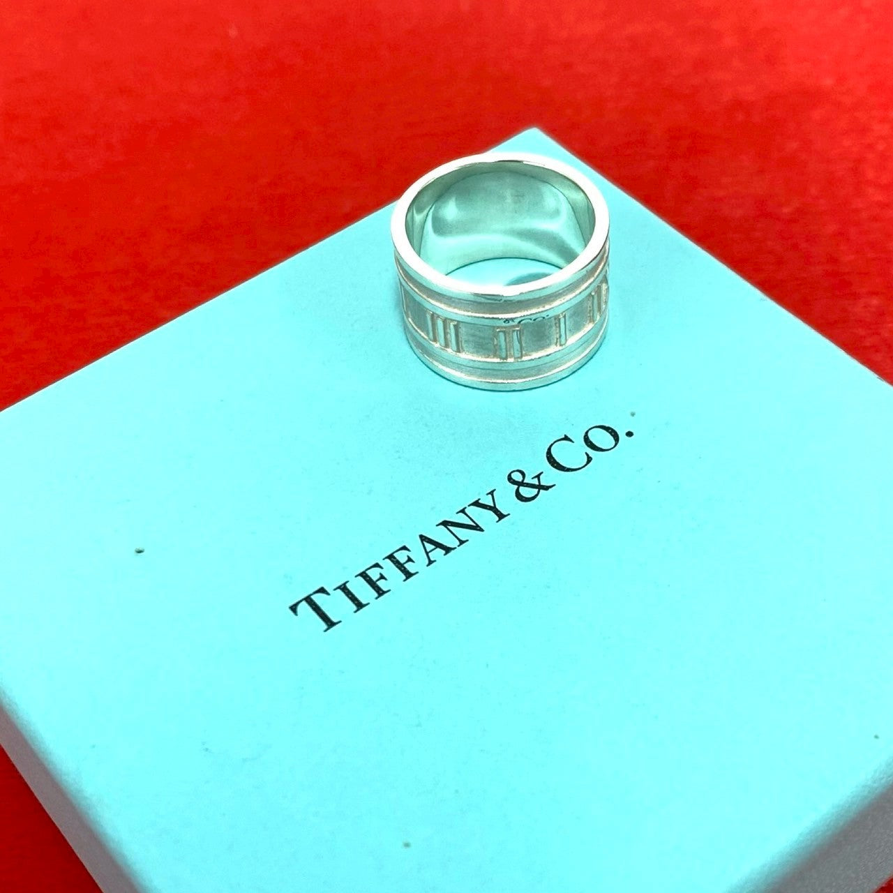 TIFFANY&Co. ティファニー アトラス ワイド リング 指輪