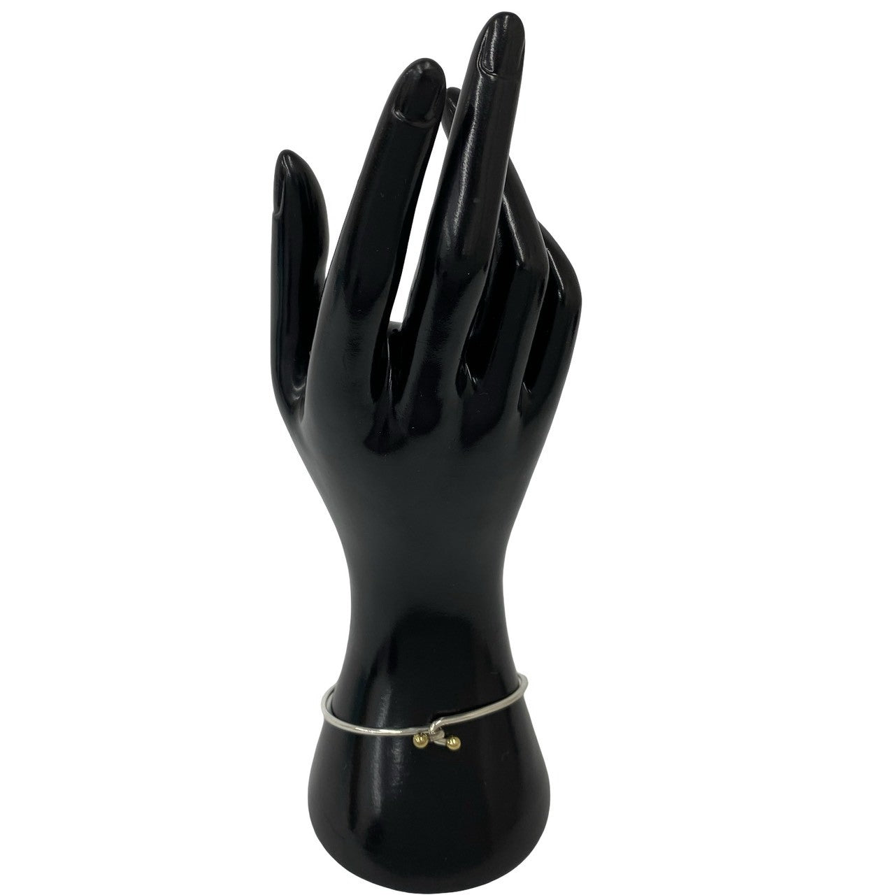 TIFFANY&Co. ティファニー (Vintage) フック&アイ バングル 925 K18 750YG 2