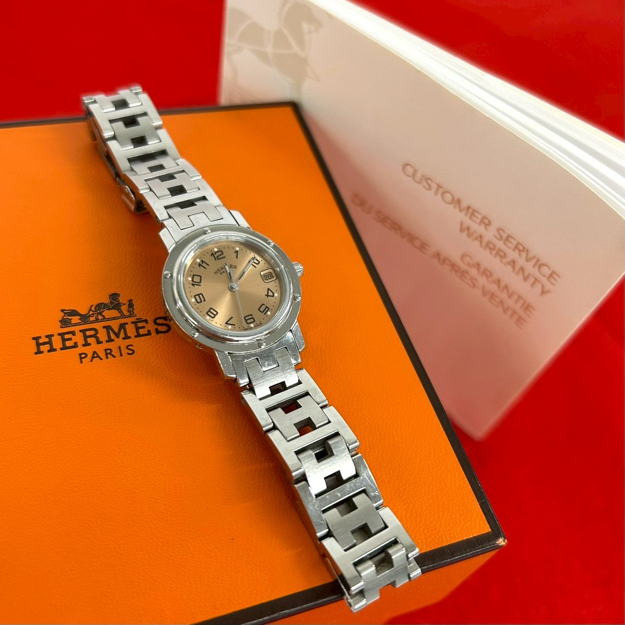 HERMES エルメス クリッパー 腕時計