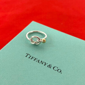 TIFFANY&Co. ティファニー ラブノット リング 950 K18 750YG 指輪