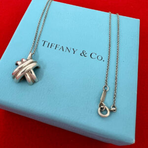 TIFFANY&Co. ティファニー (Vintage) シグネチャー クロス ネックレス