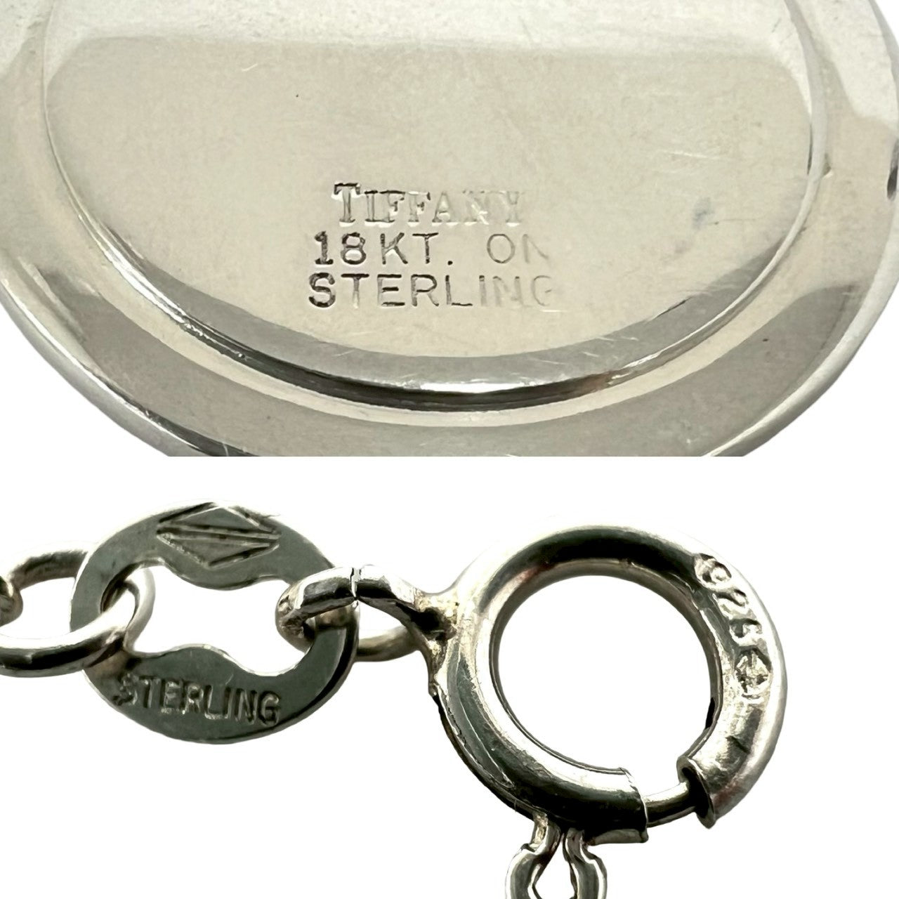TIFFANY&Co. ティファニー (Vintage) コイン ネックレス 925 K18 750YG 3