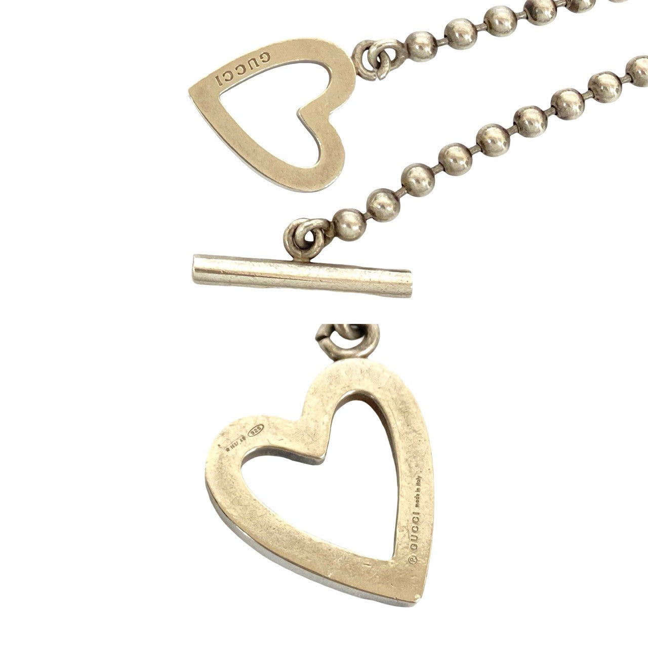 GUCCI グッチ トグルハート ネックレス 2