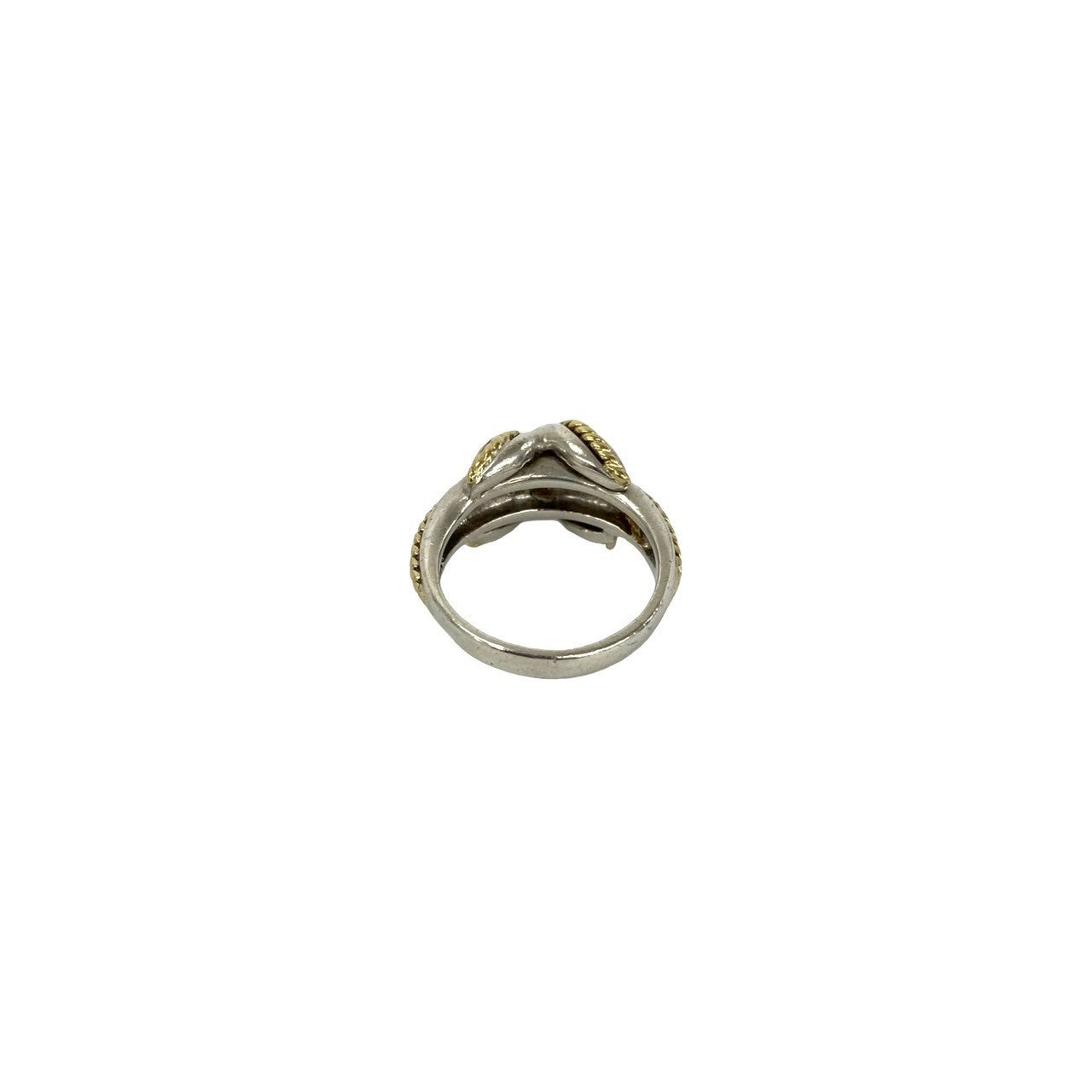 TIFFANY&Co. ティファニー (Vintage) シグネチャークロス リング 925 K18 750YG 指輪 6