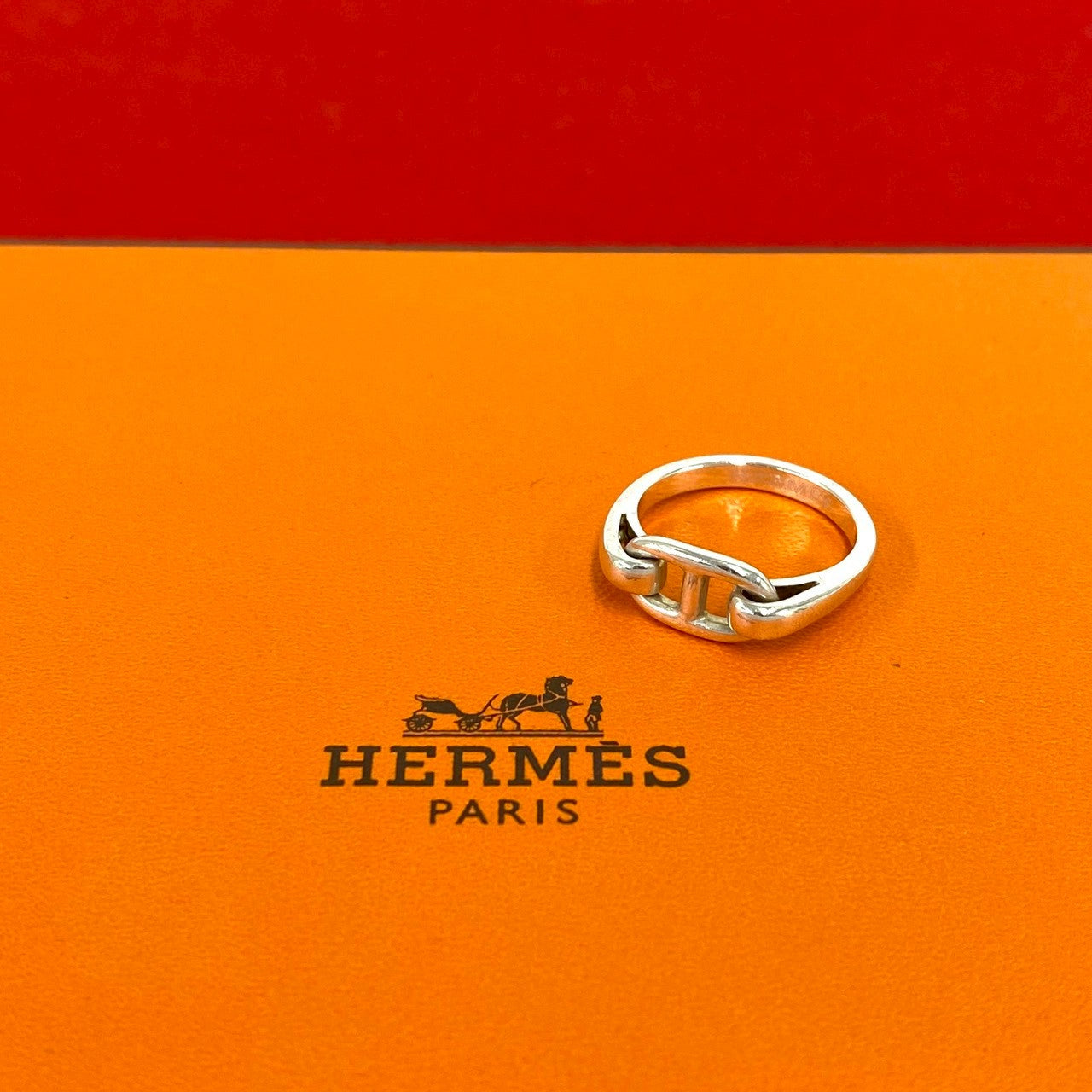 HERMES エルメス シェーヌダンクル アンシェネ リング 指輪