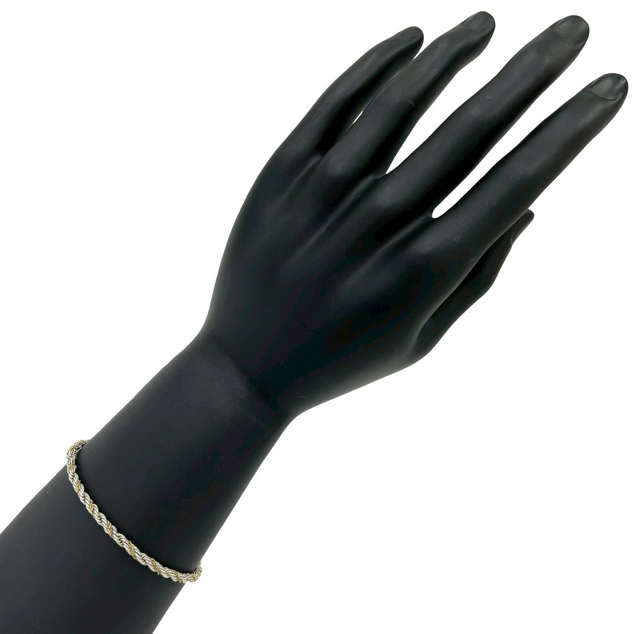 TIFFANY&Co. ティファニー (Vintage) ツイストロープ ブレスレット 925 K18 750YG 2
