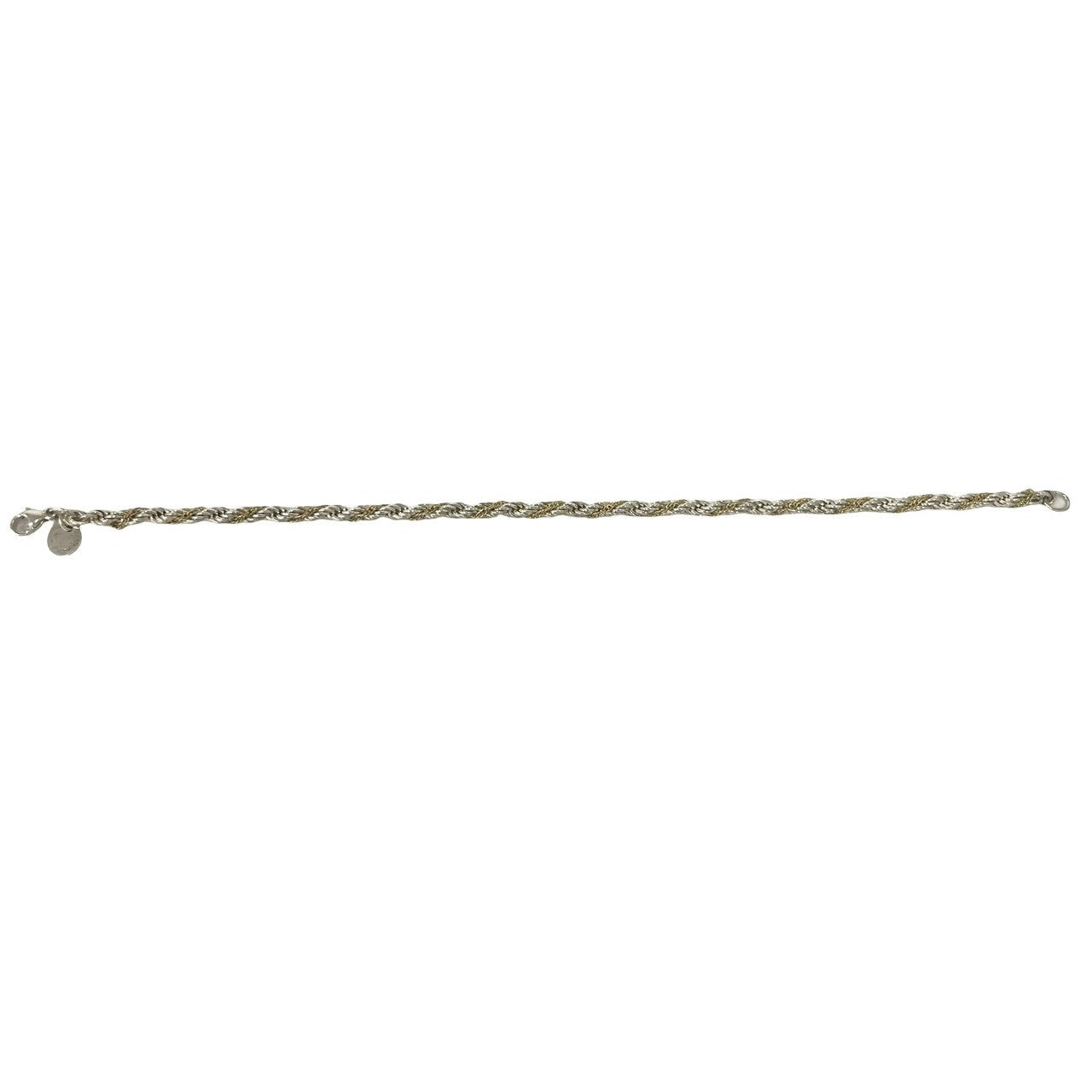 TIFFANY&Co. ティファニー (Vintage) ツイストロープ ブレスレット 925 K18 750YG 5